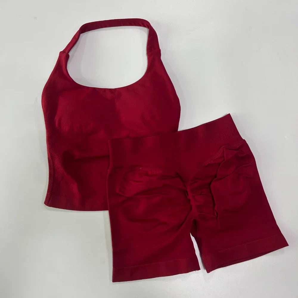 Conjunto de tela estirable para Gym, pilates o cualquier otro deporte