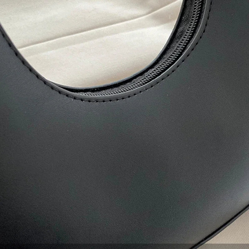 Bolso Hobo de Hombro de Cuero Sintético de Lujo y Moda para Mujer