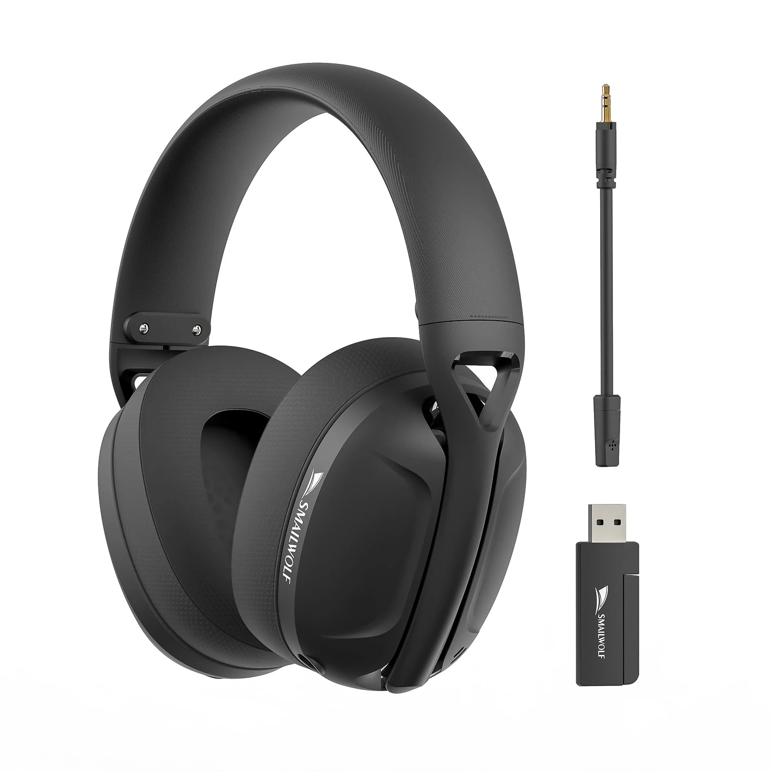 SmailWolf L80 Wireless Bluetooth Headset – Lightweight 3-Mode Gaming & Sports Bass Headphones