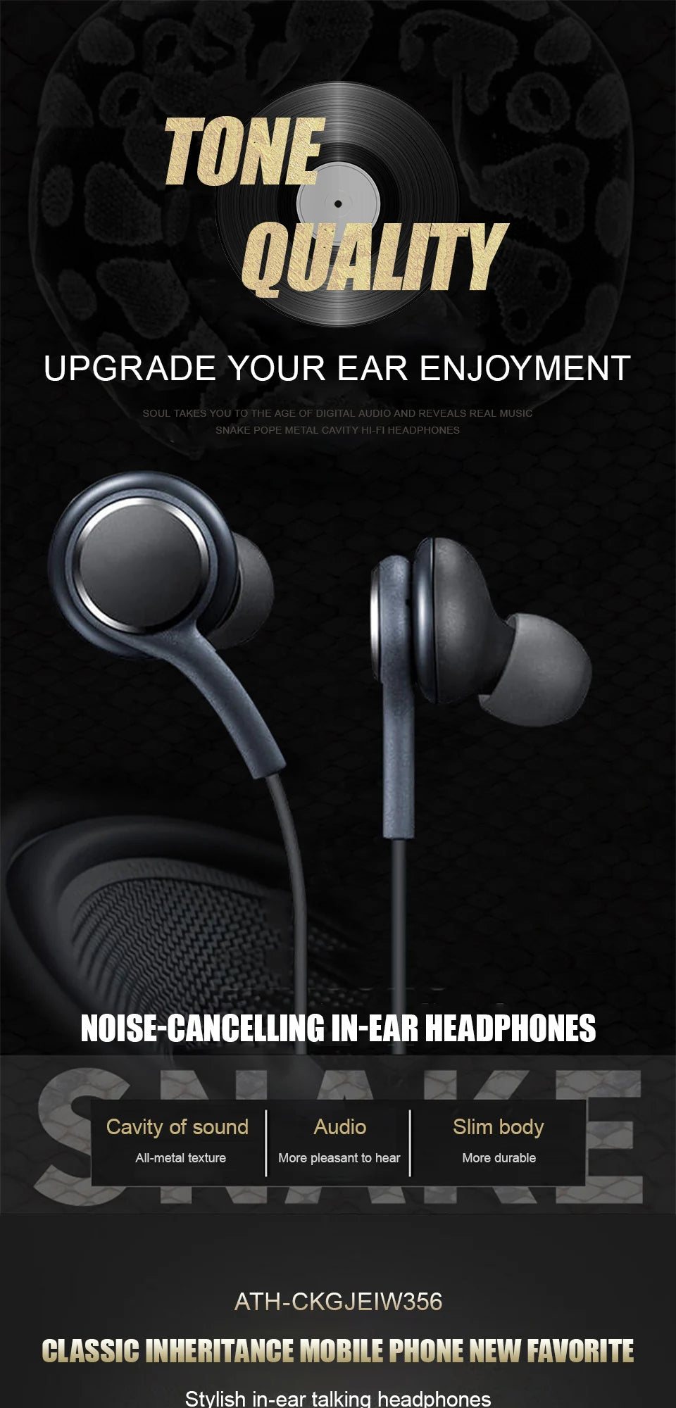 Original Type-C Wired Earphones for Samsung – Premium Sound for Galaxy S23, S22, S21, A54, A34 & More