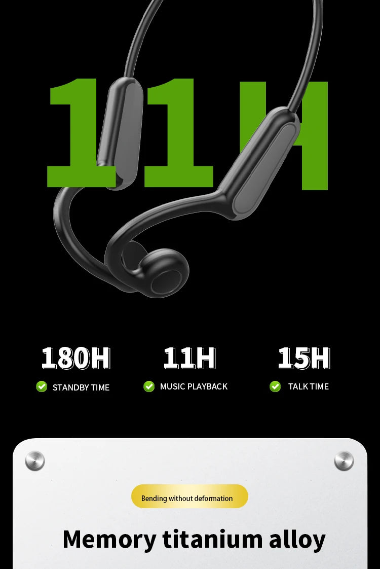 Xiaomi Mijia Bone Conduction Earphones – Bluetooth 5.3 Sports Wireless Headset for Running & Driving