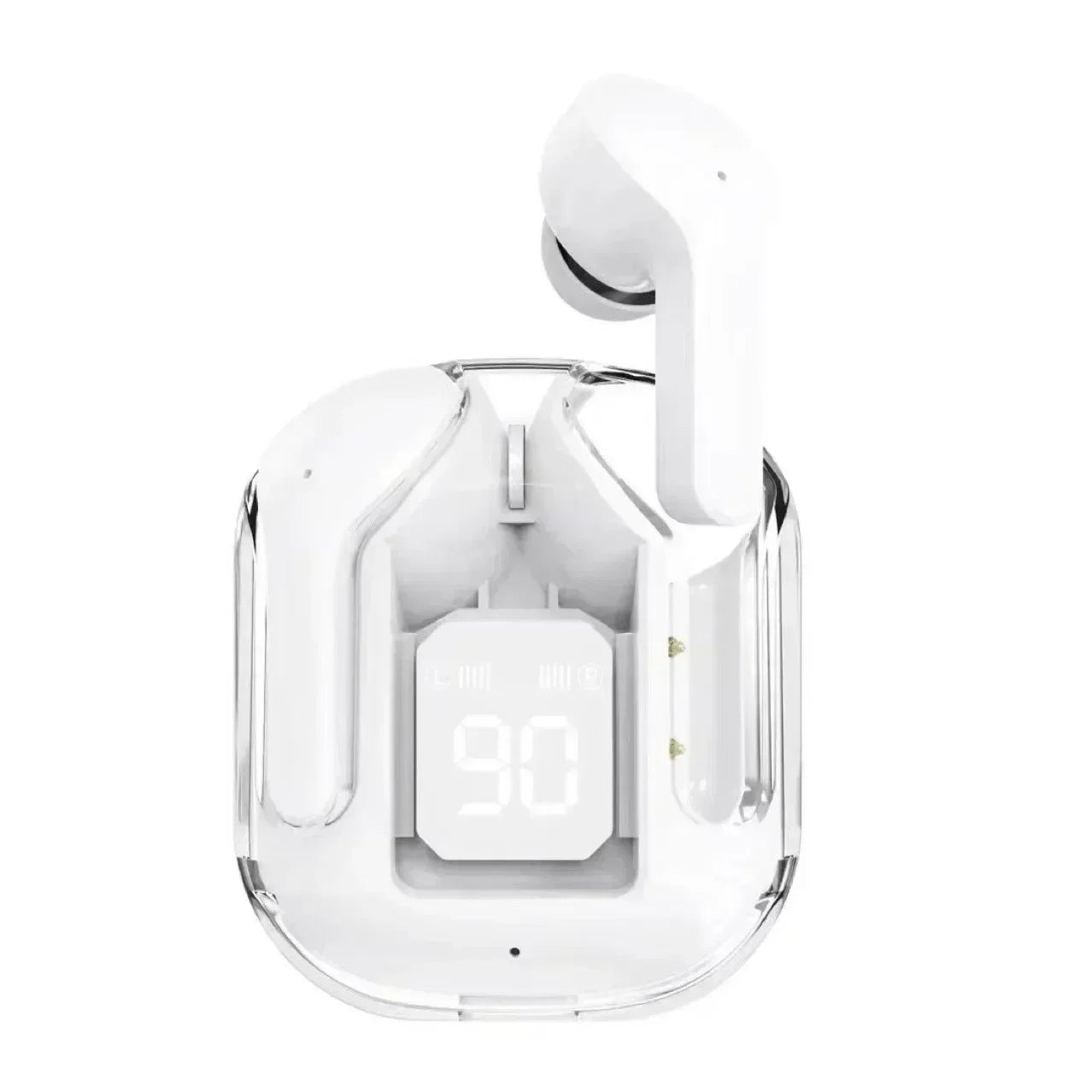 Original T2 Transparent Wireless Bluetooth Earbuds – HiFi Stereo Sound with LED Power Display, Compatible with Xiaomi