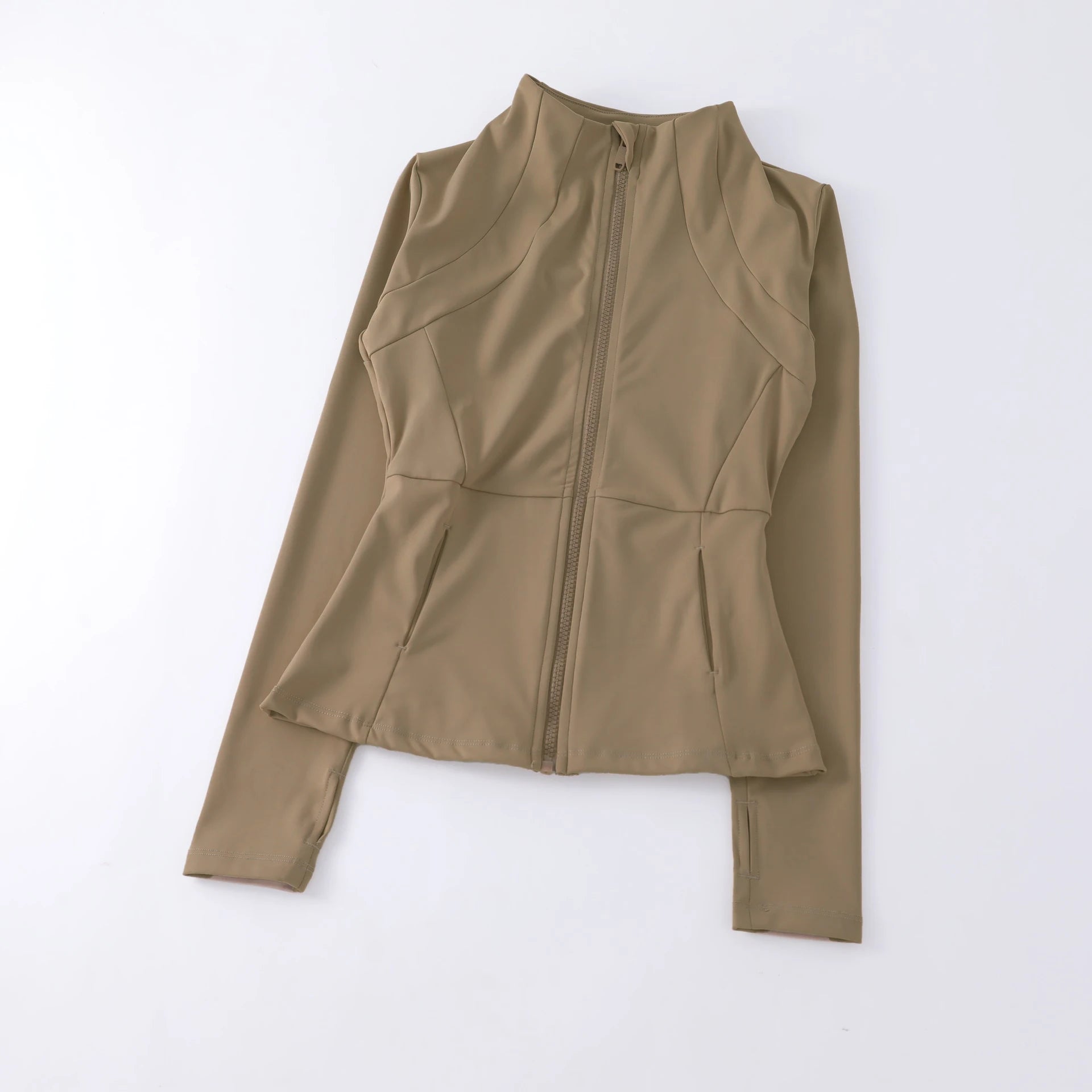 Sudadera de manga larga Chaquetas deportivas Tops para mujer Tops de