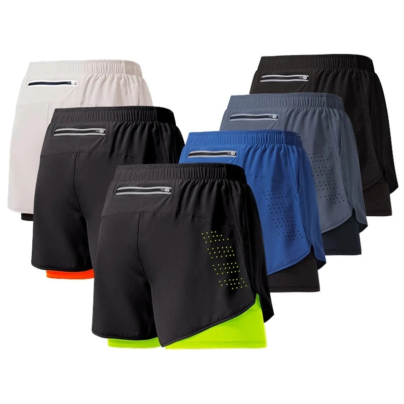 Pantalones Cortos para Hombres de Running, de Secado Rápido