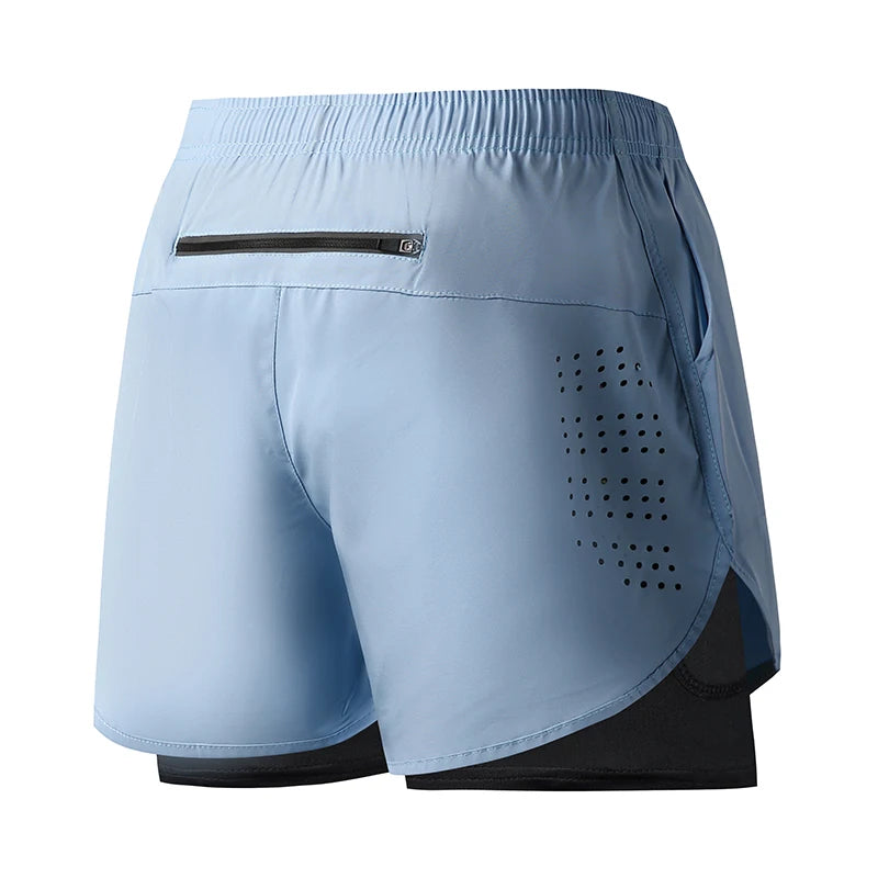 Pantalones Cortos para Hombres de Running, de Secado Rápido