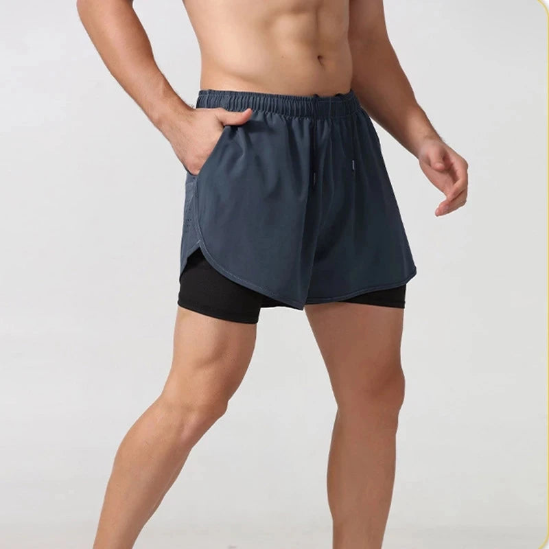 Pantalones Cortos para Hombres de Running, de Secado Rápido