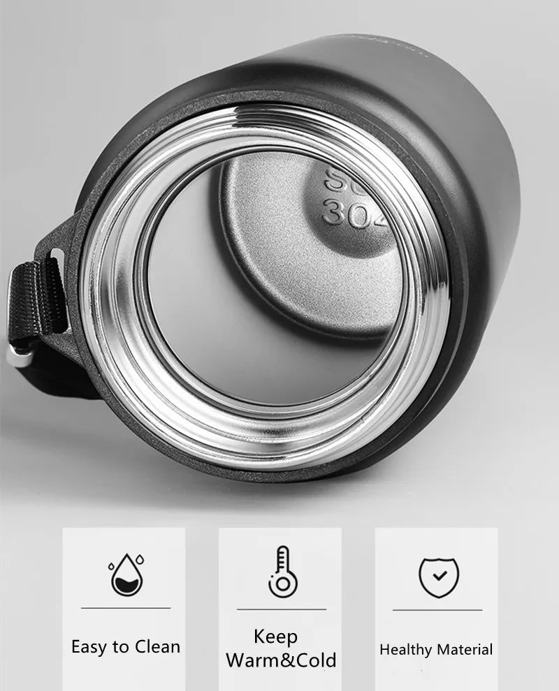 Termo super Util para llevar al Gym y mantener tu agua fria o bebidas calientes