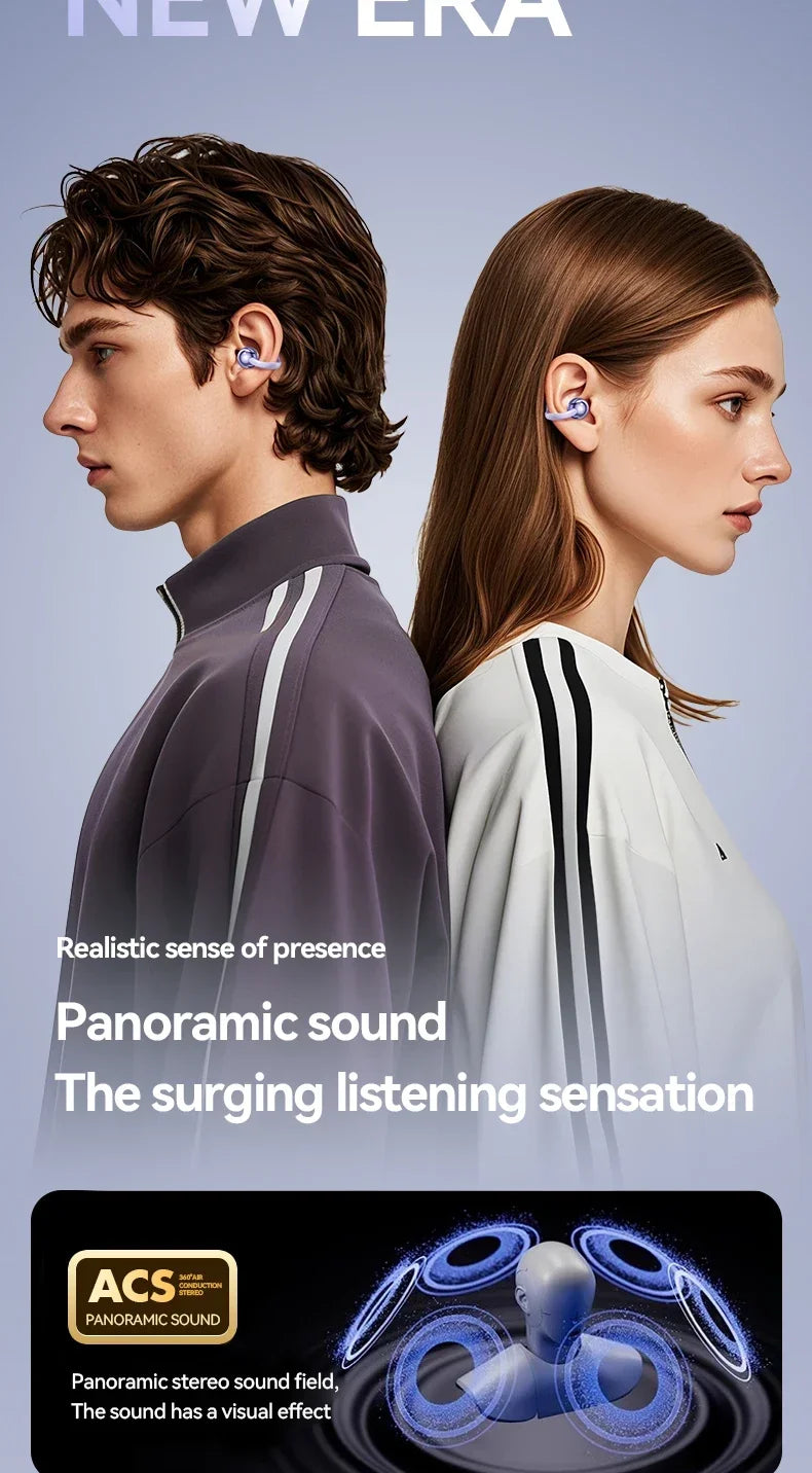 Auriculares de Traducción Inalámbricos XIAOMI M91 con Clip Abierto para Oreja, Bluetooth 5.4,