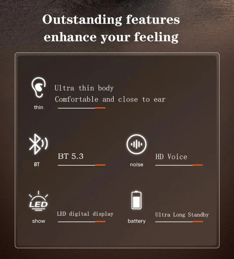 Xiaomi Mijia Sleep Invisible Earbuds – Tiny Bluetooth 5.3 Stereo Earphones with Hidden Noise Cancelling