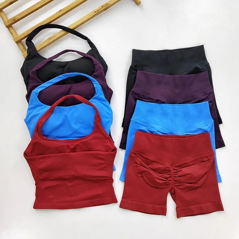 Conjunto de tela estirable para Gym, pilates o cualquier otro deporte