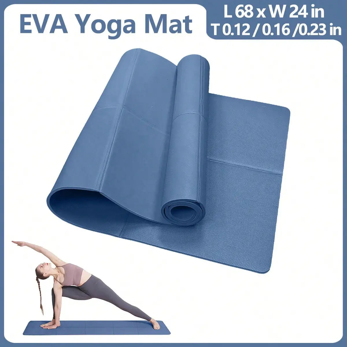 Esterilla de Yoga Pilates Fitness