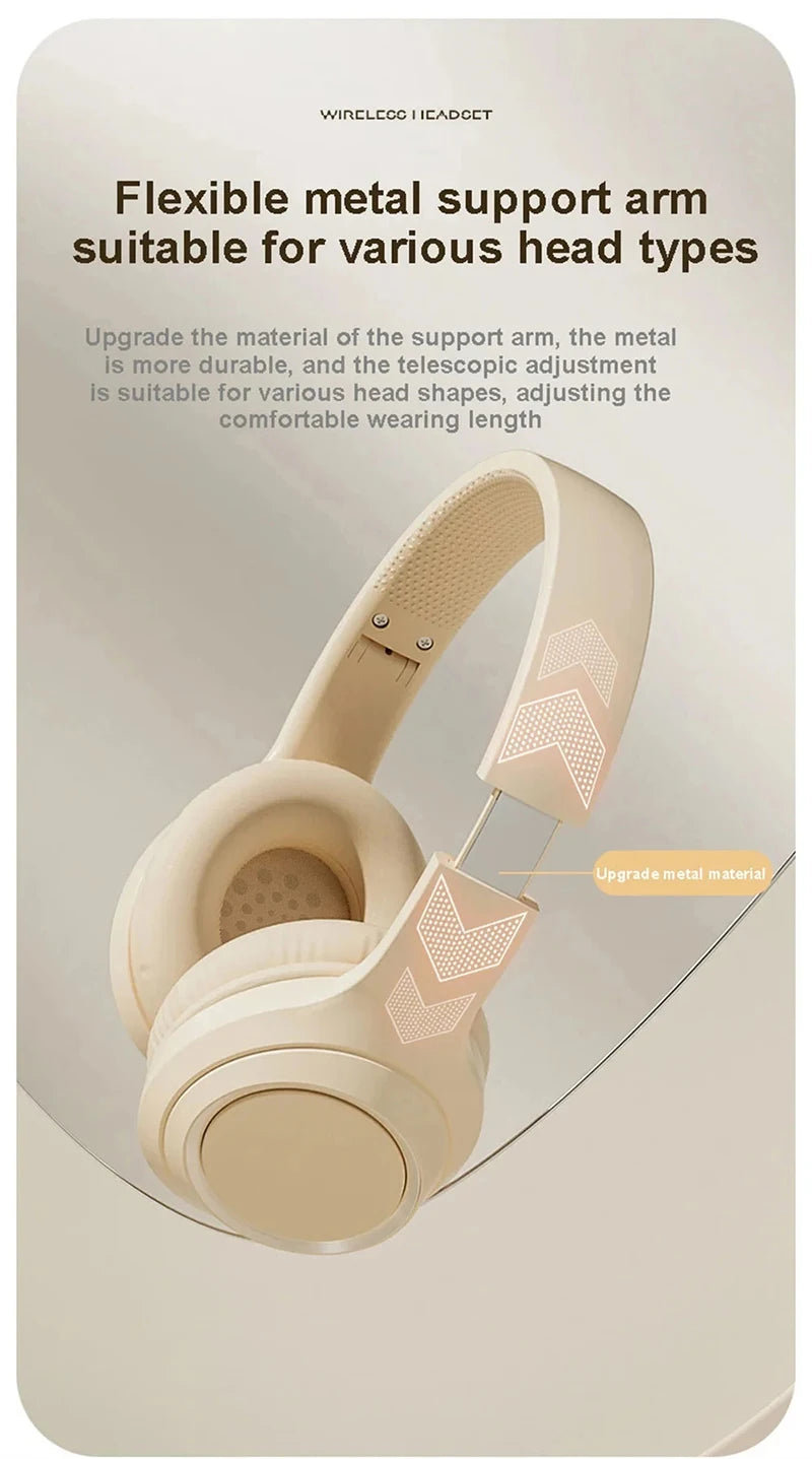 Xiaomi TH30 Wireless Bluetooth 5.3 Headphones – Noise-Cancelling Headband Headset for Running & Sports