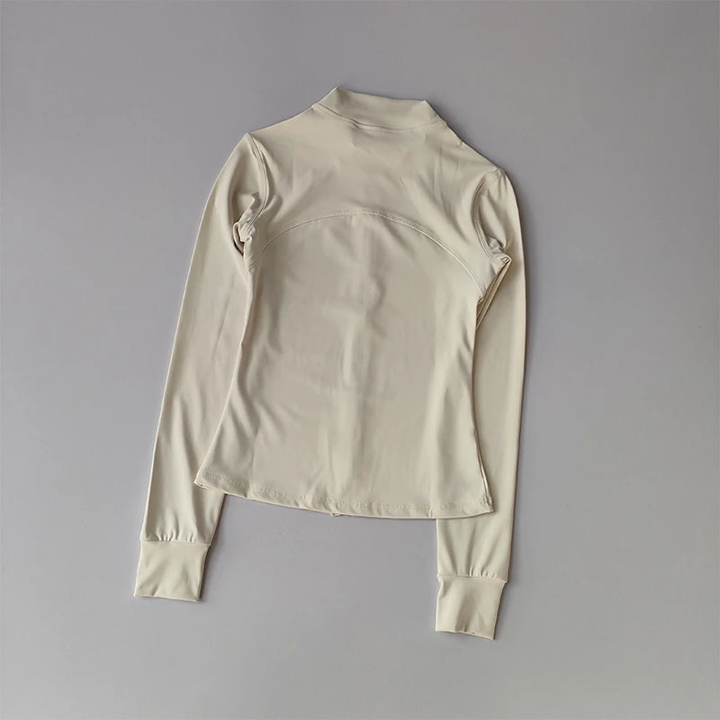 Chaqueta flexible de yoga mujeres