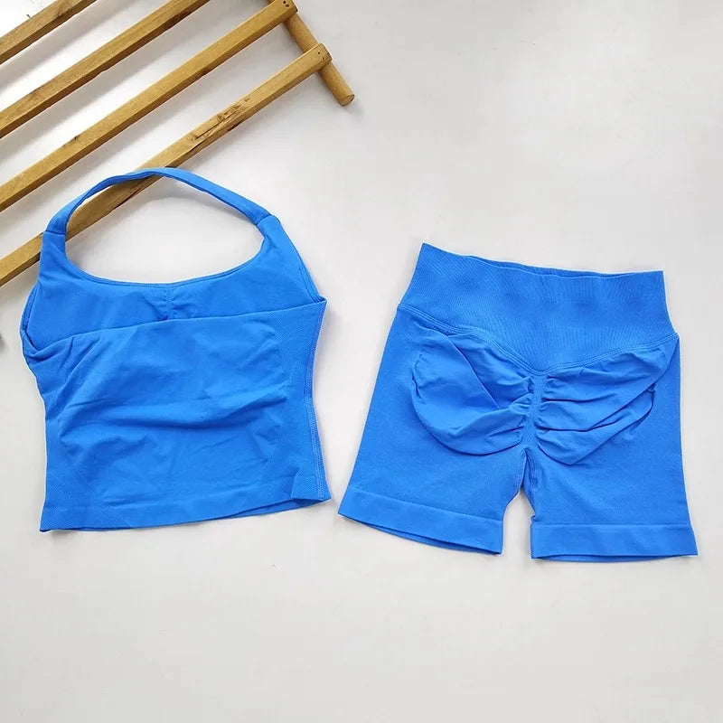 Conjunto de tela estirable para Gym, pilates o cualquier otro deporte