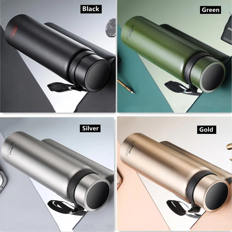 Termo super Util para llevar al Gym y mantener tu agua fria o bebidas calientes