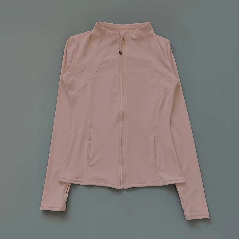 Sudadera de manga larga Chaquetas deportivas Tops para mujer Tops de