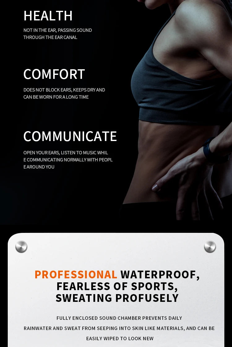 Xiaomi Mijia Bone Conduction Earphones – Bluetooth 5.3 Sports Wireless Headset for Running & Driving