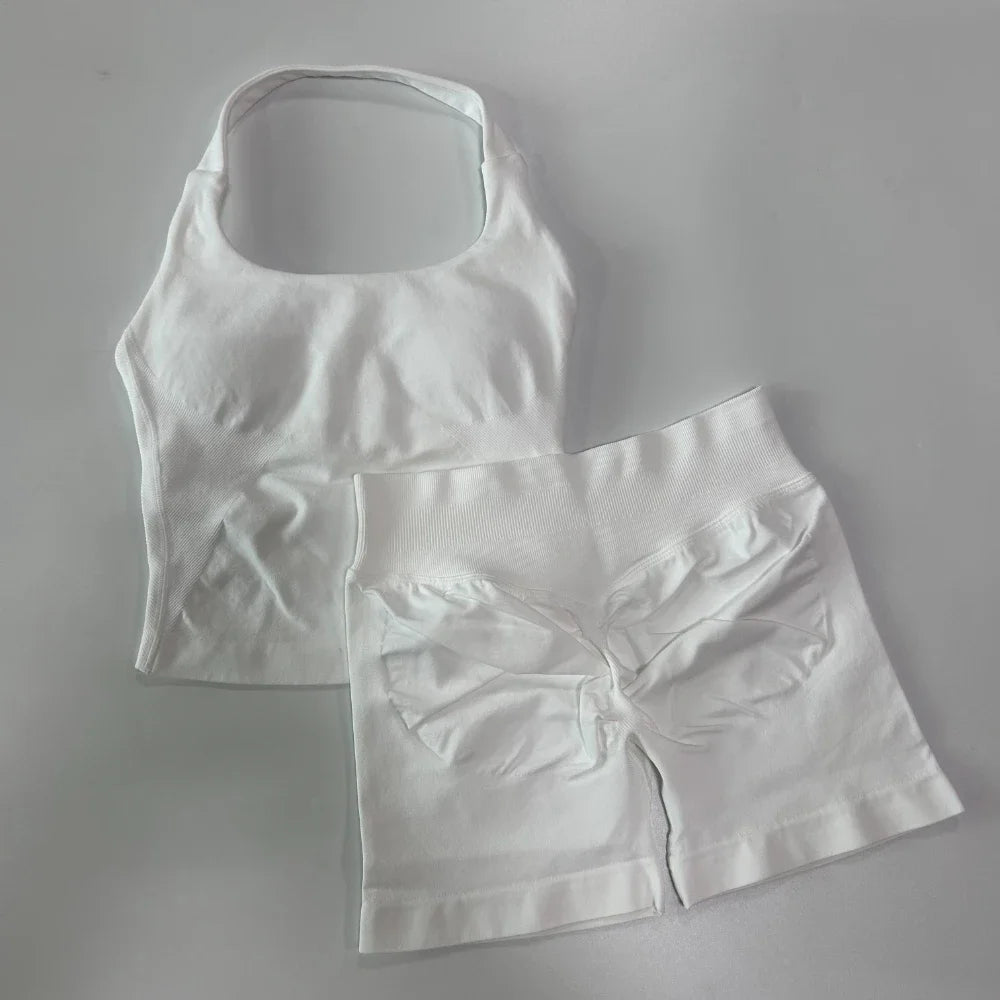 Conjunto de tela estirable para Gym, pilates o cualquier otro deporte