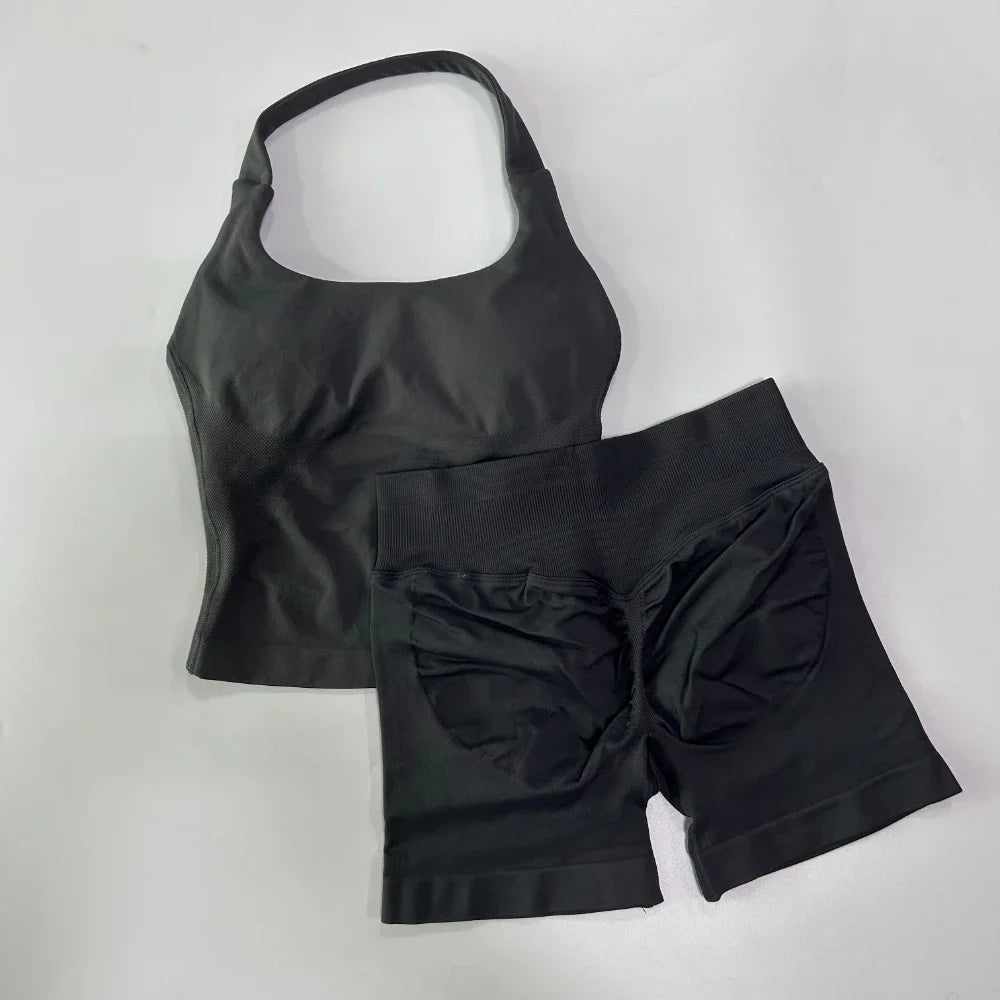 Conjunto de tela estirable para Gym, pilates o cualquier otro deporte