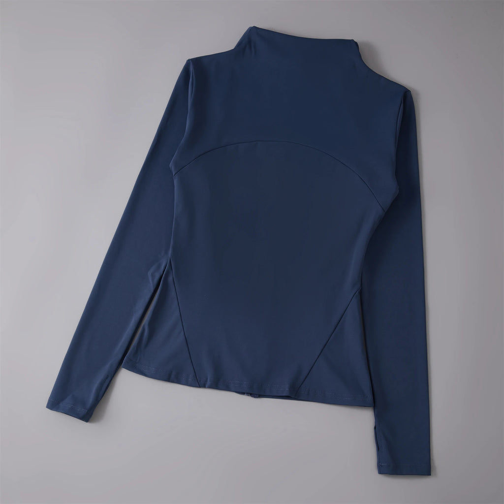 Sudadera de manga larga Chaquetas deportivas Tops para mujer Tops de