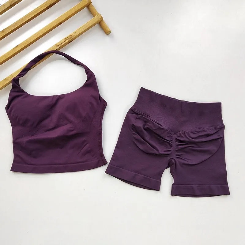 Conjunto de tela estirable para Gym, pilates o cualquier otro deporte